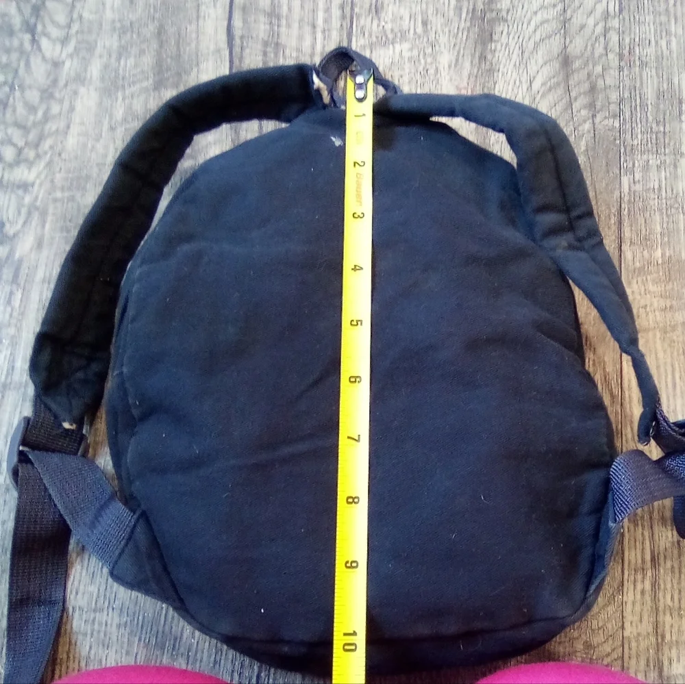 Cute Navy Blue Kids Backpack with Monkey Design